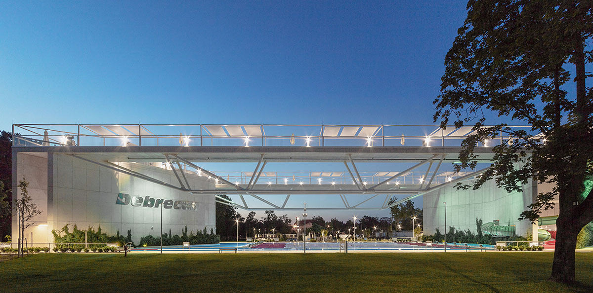 BORD completes aquaticum waterpark in Hungary by combining artistic composition of elements