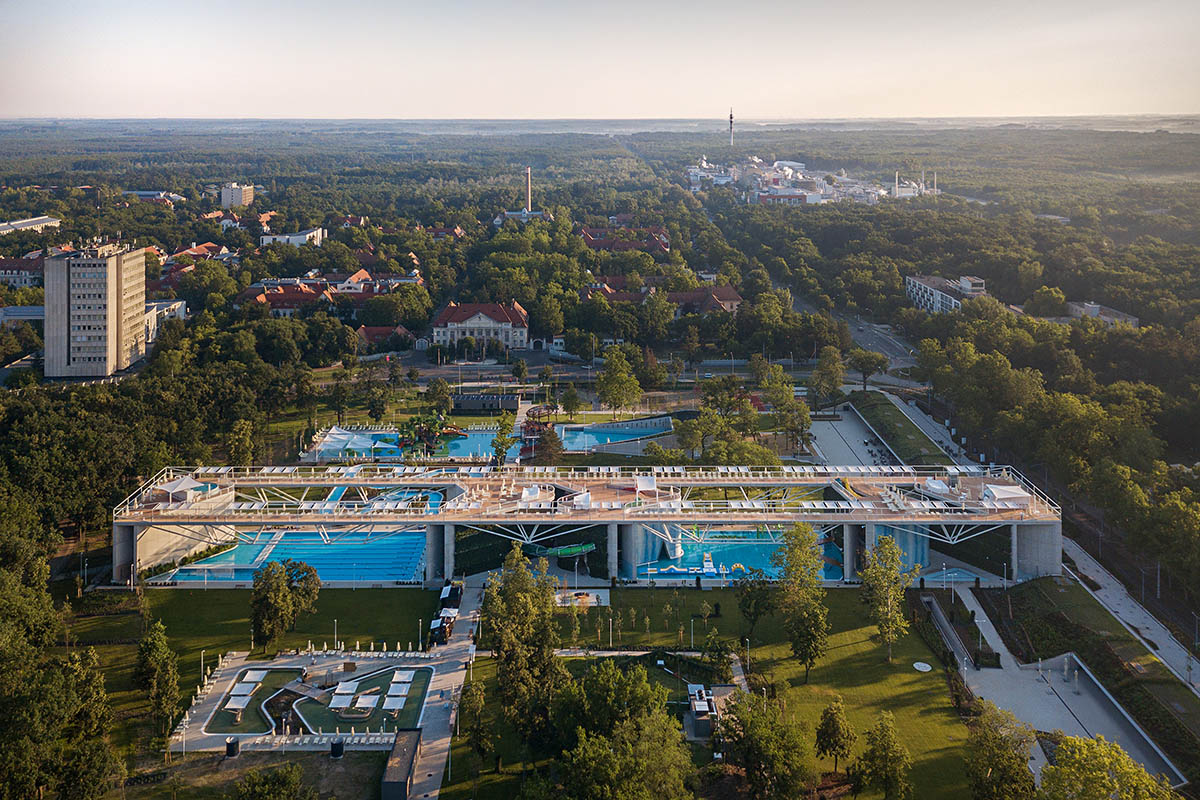 BORD completes aquaticum waterpark in Hungary by combining artistic composition of elements