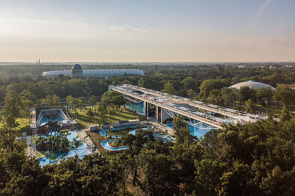 BORD completes aquaticum waterpark in Hungary by combining artistic composition of elements