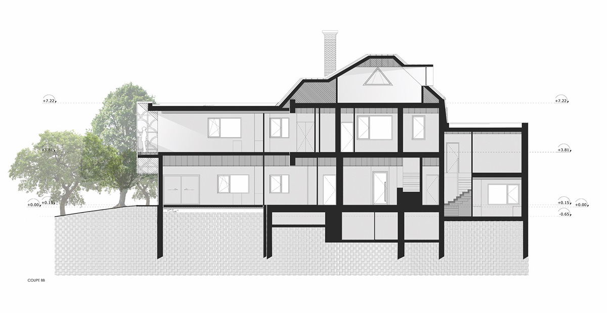 D'HOUNDT+BAJART Architectes & associ&eacute;s reimagines social housing in pinkish tones in French city