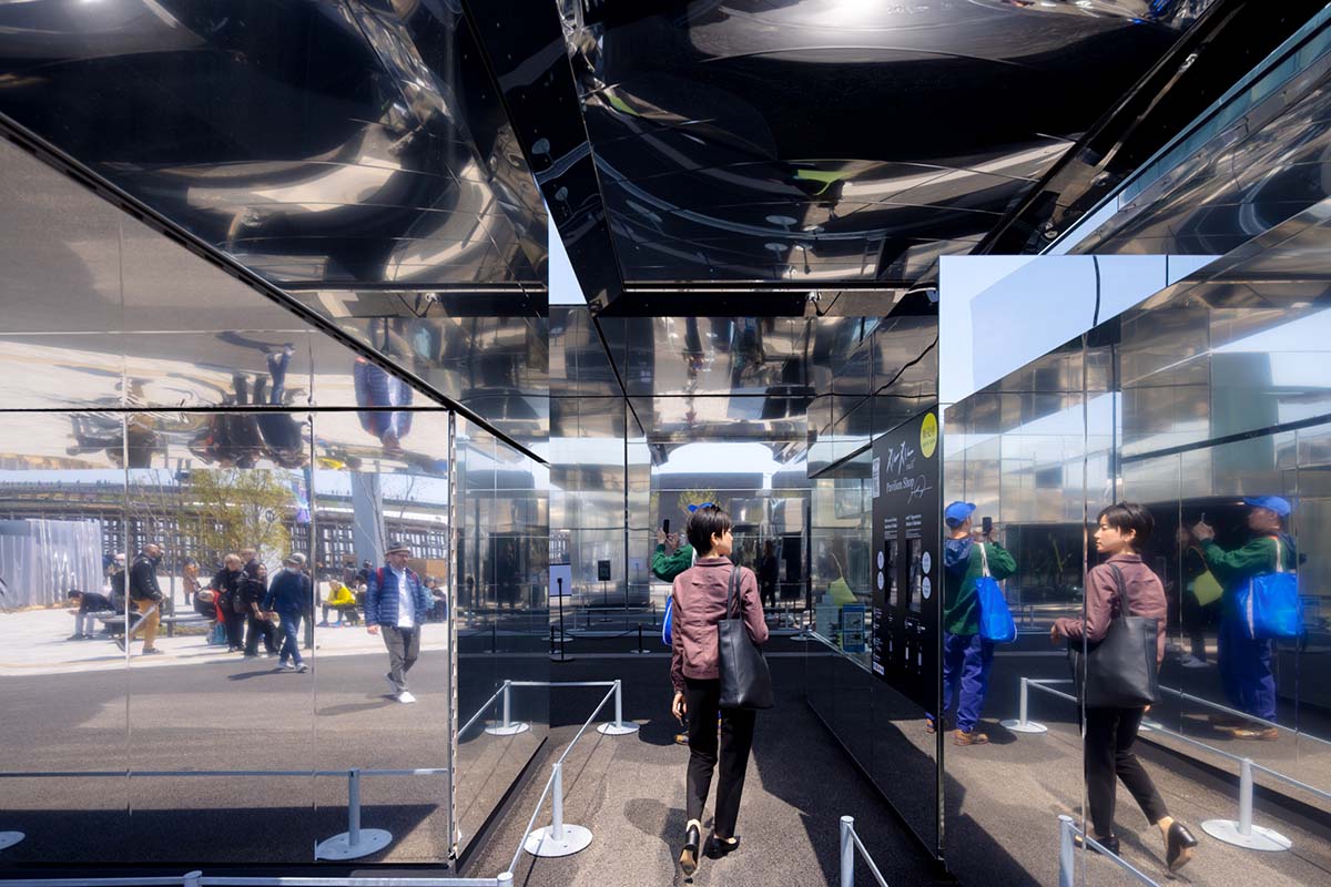 Noiz Architects imagines Osaka Pavilion as a social and living sculpture with mirrored surfaces