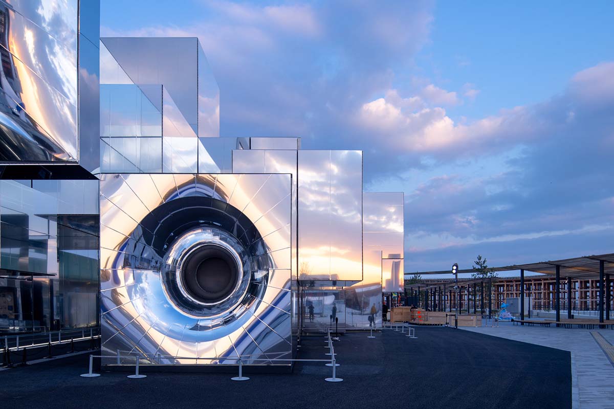 Noiz Architects imagines Osaka Pavilion as a social and living sculpture with mirrored surfaces 