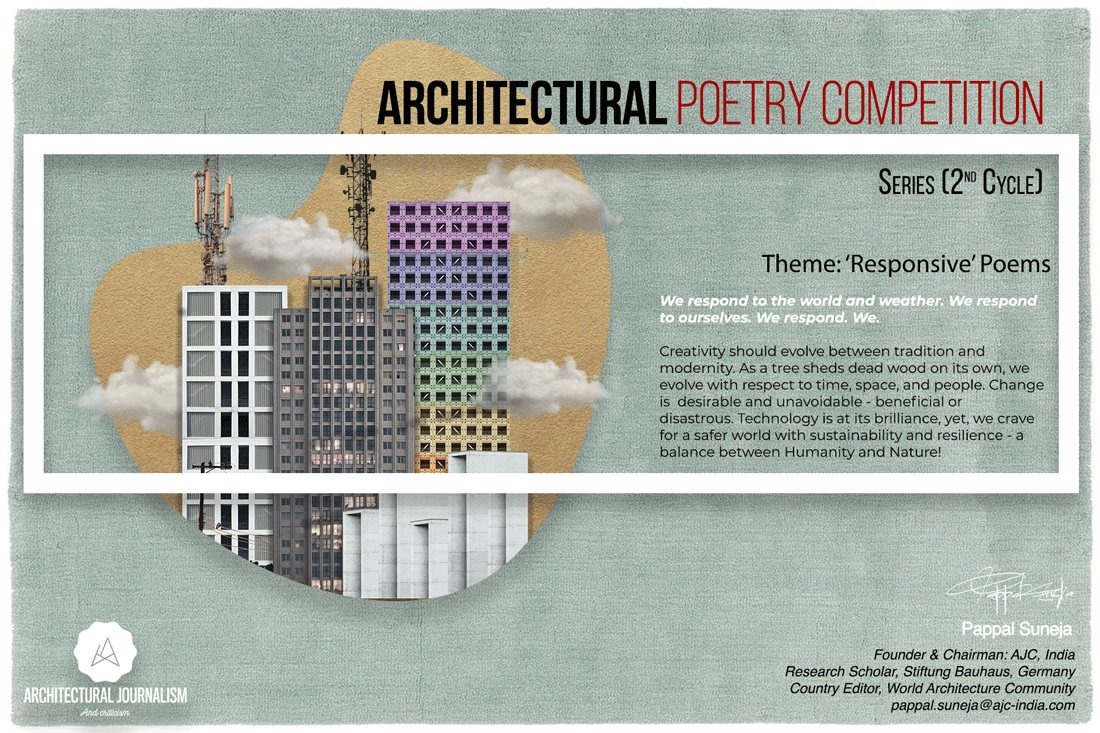 Call for Entries: Architectural Poetry Competition Series, 2nd Cycle