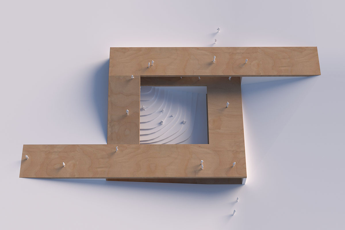 The Iceland Black Lava Fields Visitor Center competition winners announced