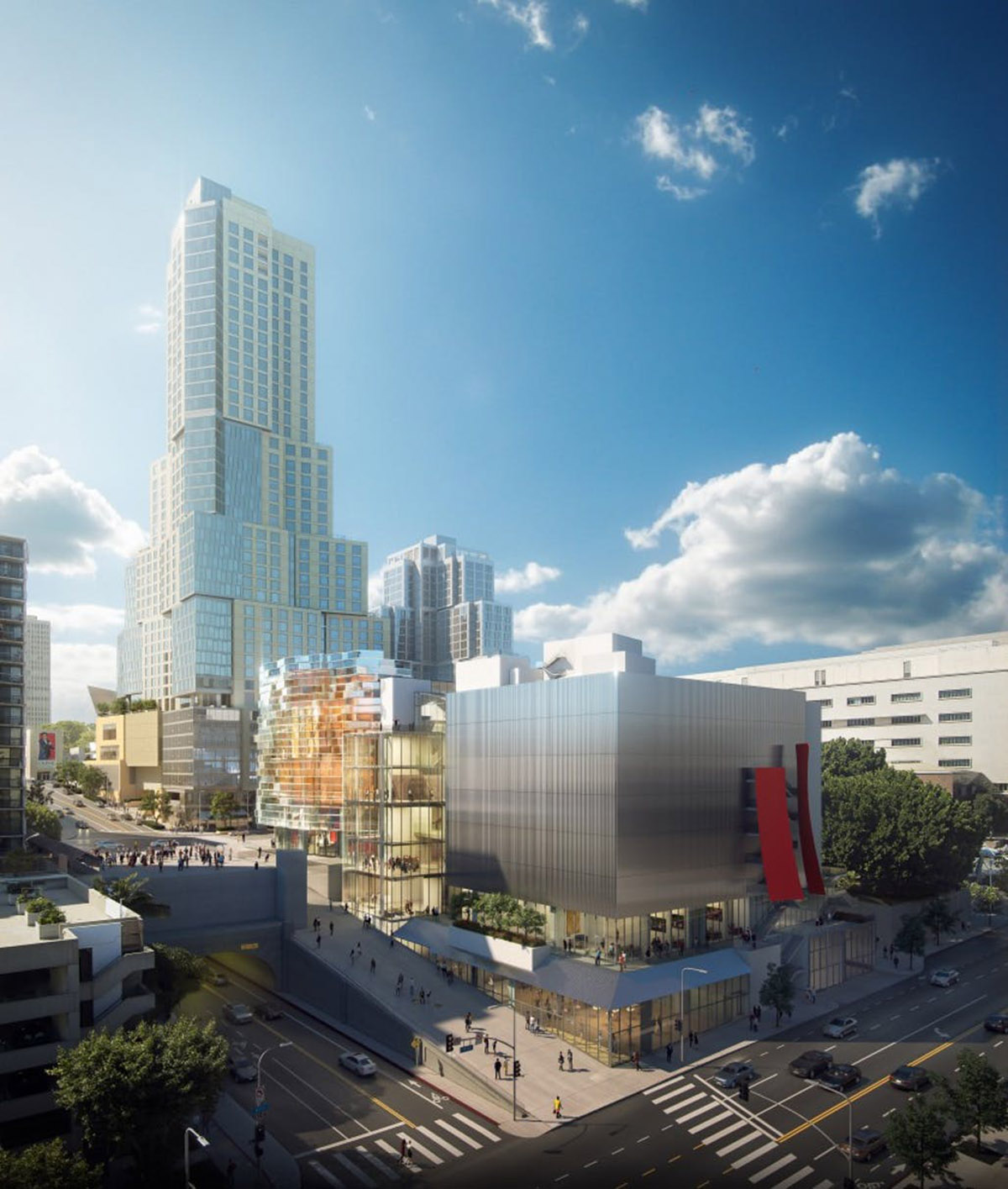 Frank Gehry unveils images for Colburn School concert halls in downtown ...