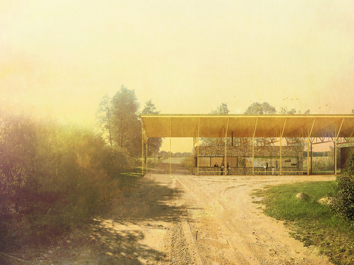 Bee Breeders Announces Winners For Pape Nature Park Gateway architecture competition
