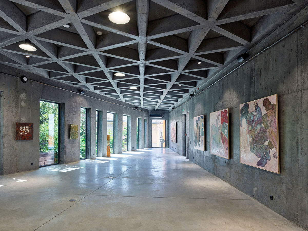 Maxim Calujac converts historical building into creative center with public stairways in Moldova