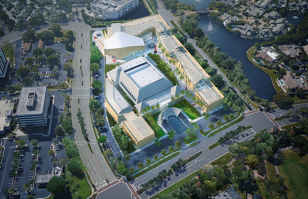 Weiss/Manfredi unveils images to revitalize Artis—Naples Cultural Campus in Florida