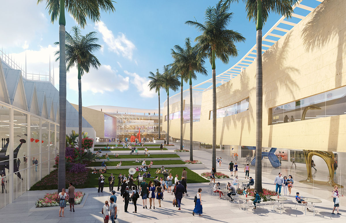 Weiss/Manfredi unveils images to revitalize Artis—Naples Cultural Campus in Florida