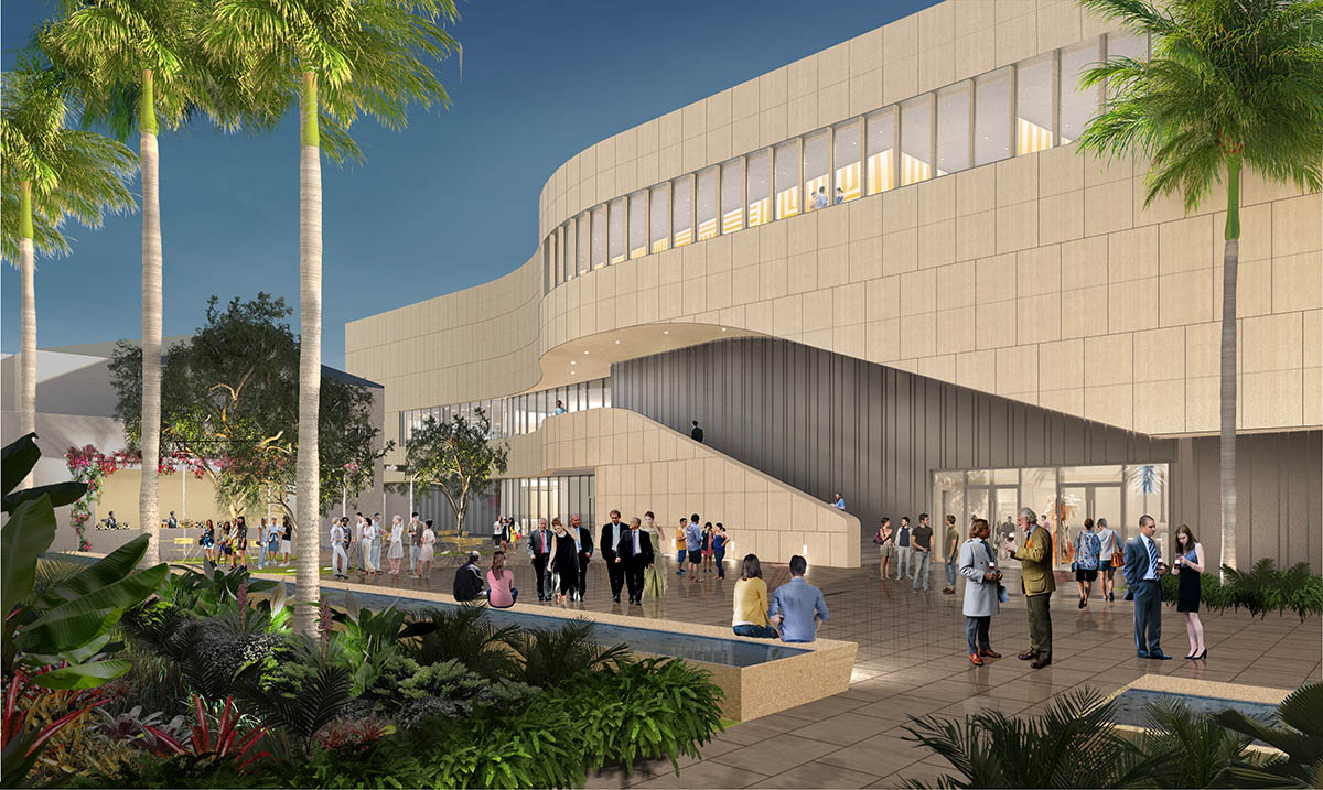 Weiss/Manfredi unveils images to revitalize Artis—Naples Cultural Campus in Florida