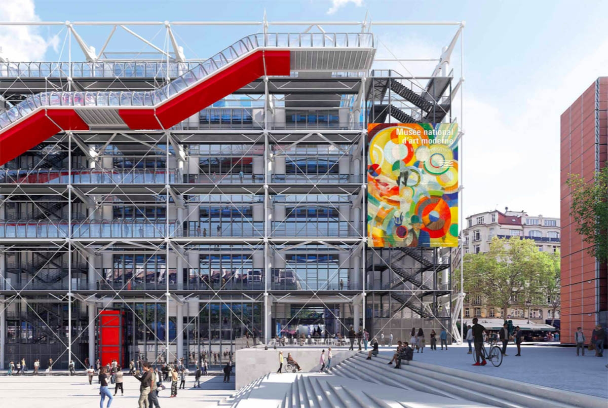 Moreau Kusunoki Architectes and Frida Escobedo selected for a major overhaul of Centre Pompidou