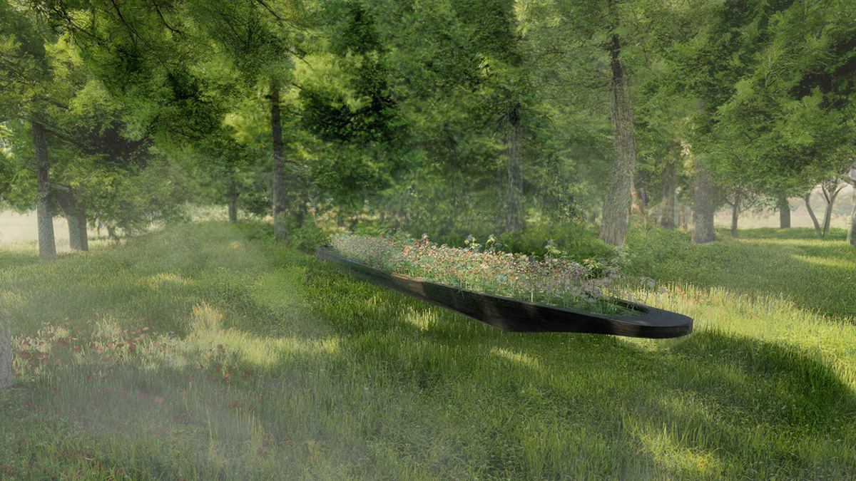 Sumayya Vally designs pedestrian bridge as an ode to Congolese activist, Paul Panda Farnana