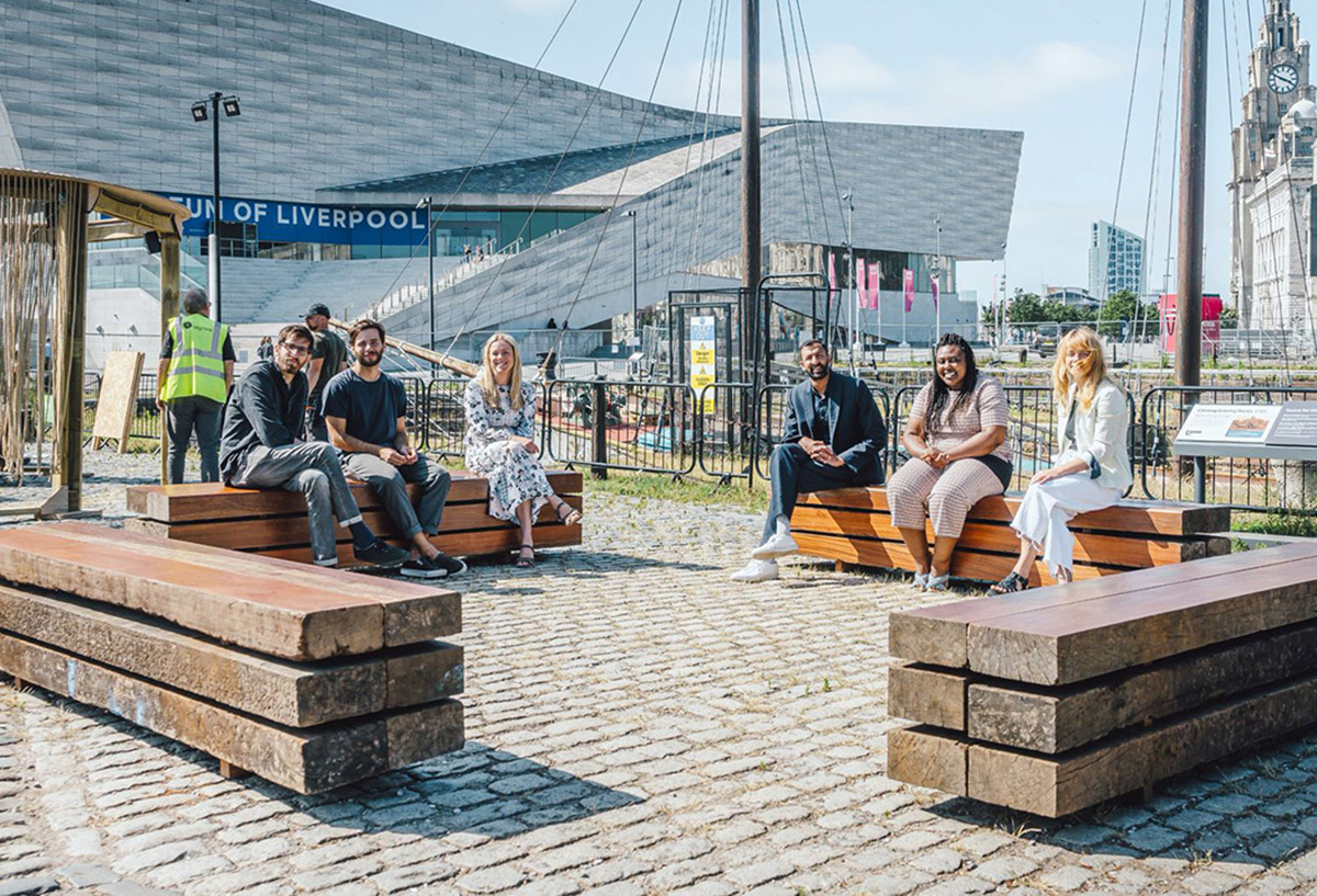 Asif Khan, David Adjaye, Mariam Kamara and Theaster Gates will redesign Liverpool's Canning Dock