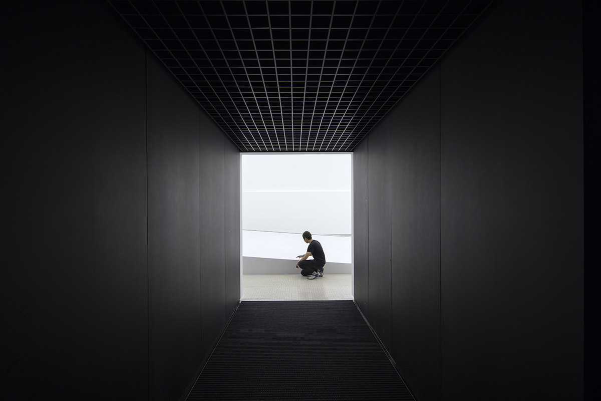 Asif Khan completes super-black pavilion at Winter Olympics in South Korea