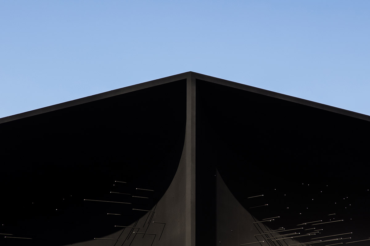 Asif Khan completes super-black pavilion at Winter Olympics in South Korea