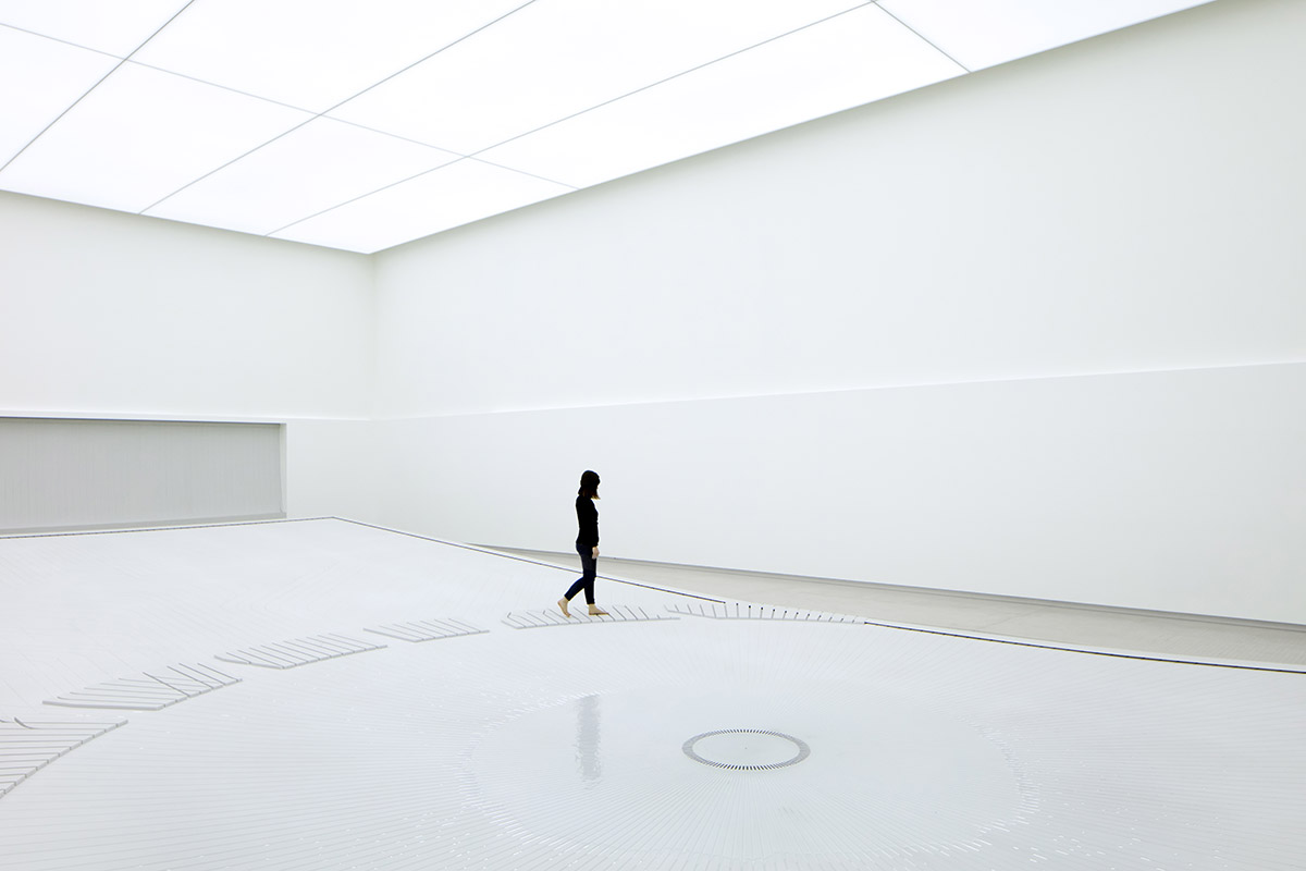 Asif Khan completes super-black pavilion at Winter Olympics in South Korea