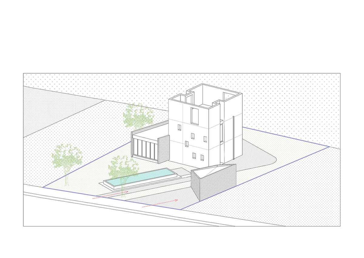 Koulas Residence in Cyprus refers to Koulas' medieval watchtowers with its vertical compact volume