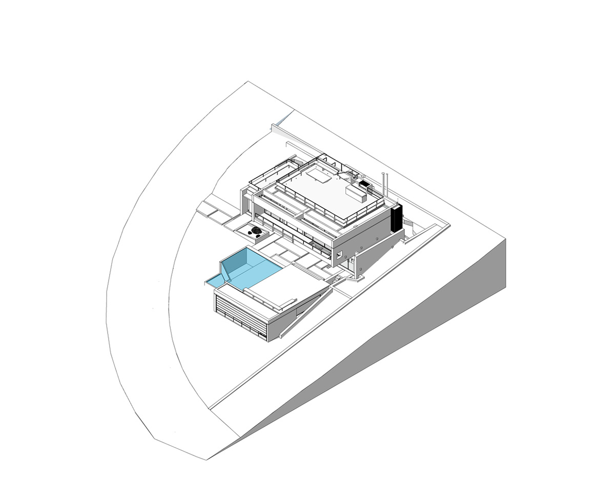 OMCM arquitectos brings rocky landscape inside of this weekend house in Paraguay