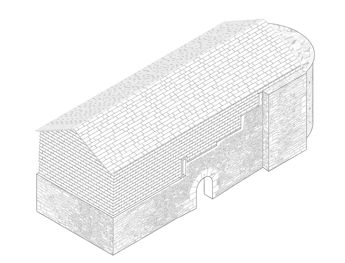 Sebastián Arquitectos SLP converts ancient hermitage into a resting space for pilgrims in Spain 