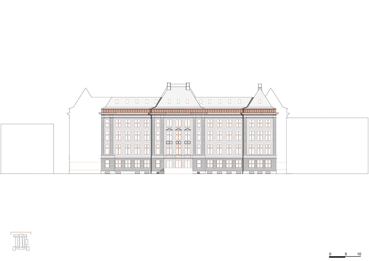 KAAN Architecten transformed Hague&rsquo;s historic building B30 housing five unique users