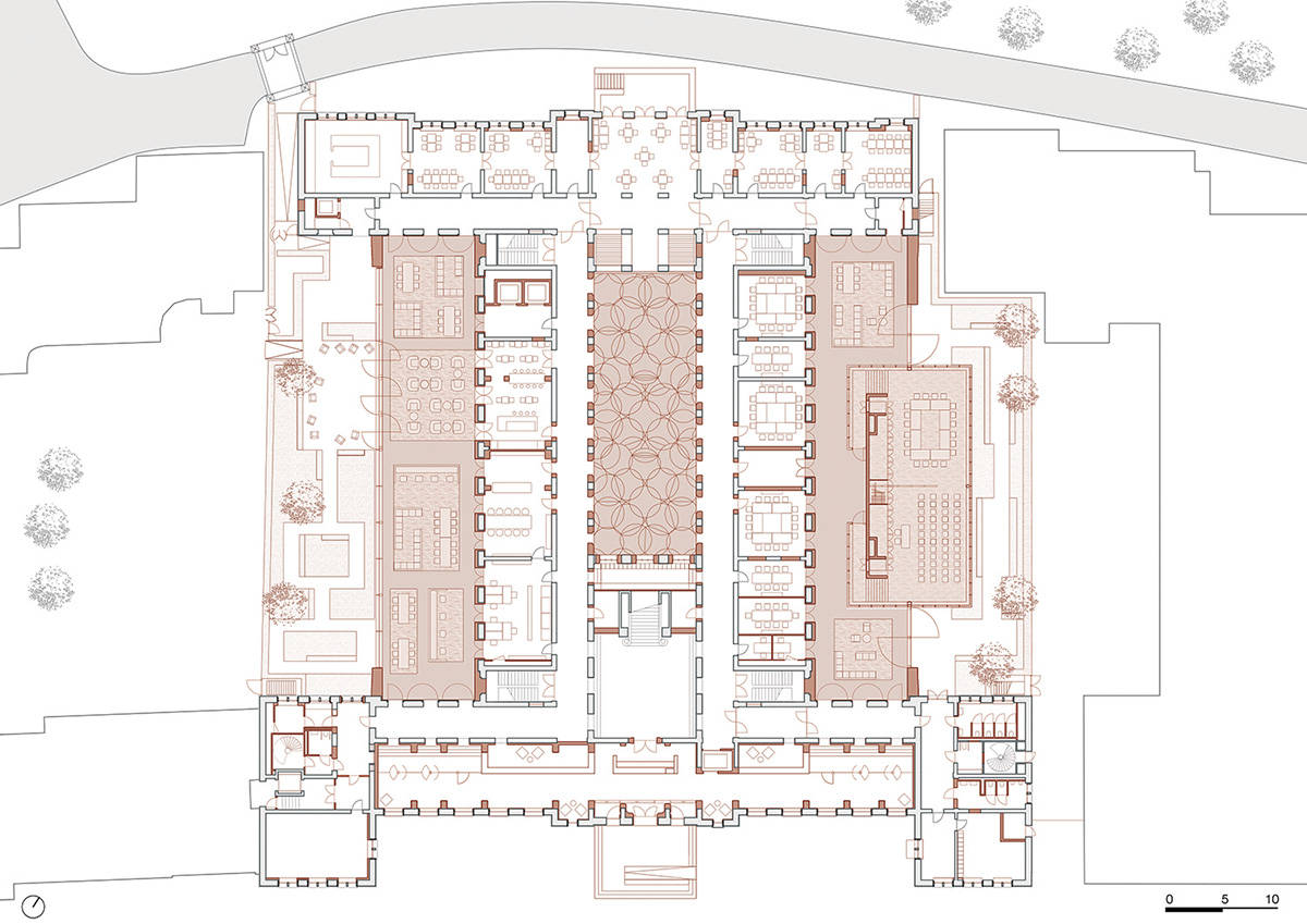 KAAN Architecten transformed Hague&rsquo;s historic building B30 housing five unique users