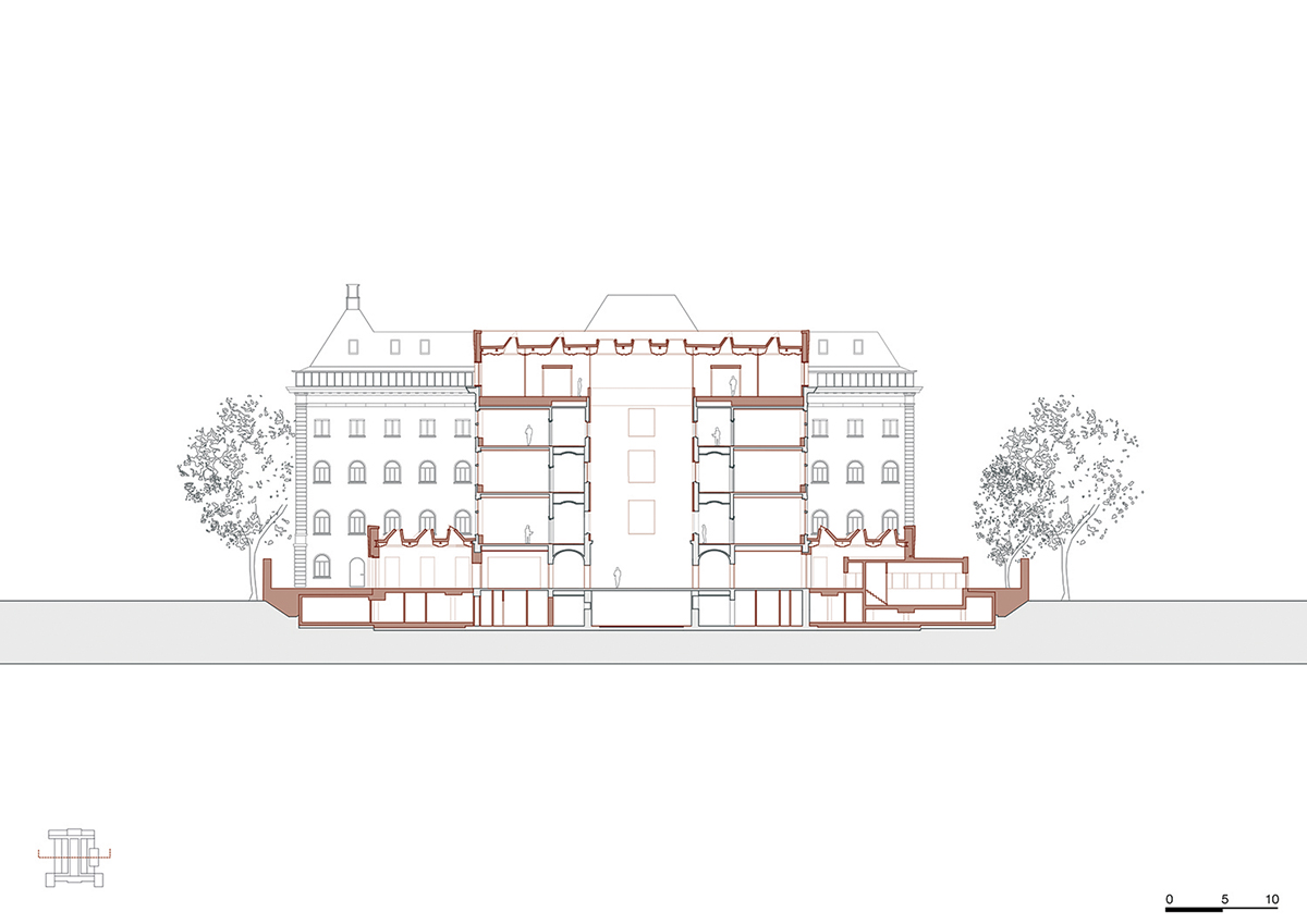 KAAN Architecten transformed Hague&rsquo;s historic building B30 housing five unique users