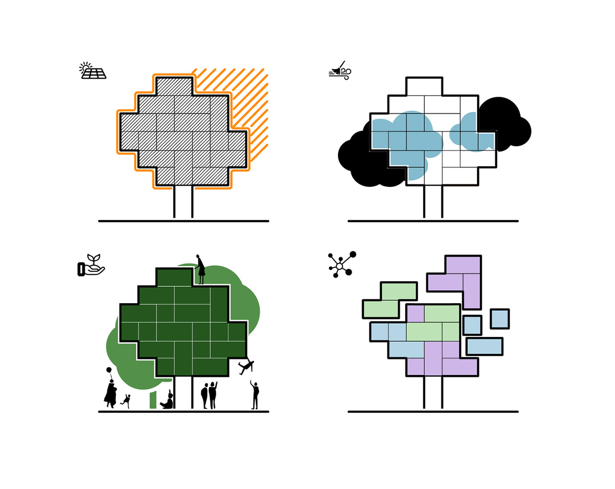 Framlab proposes modular community-based urban farming system in Brooklyn