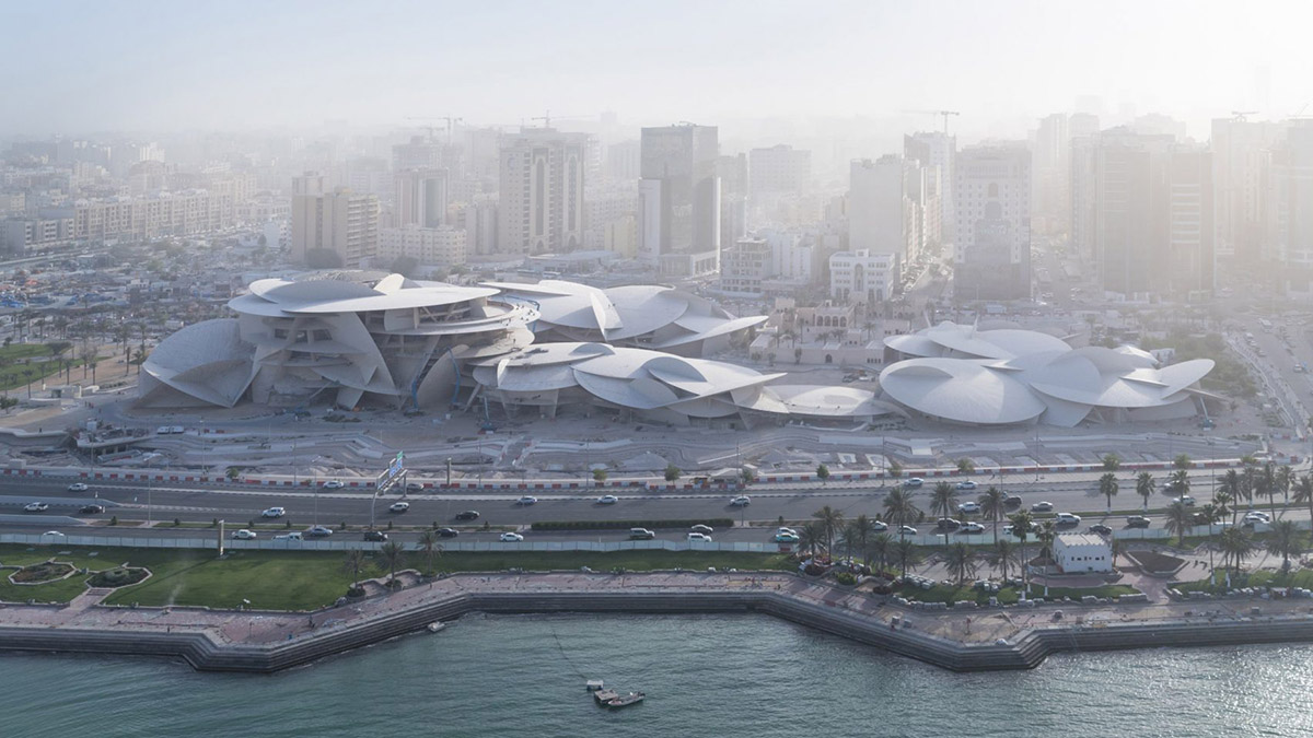 Jean Nouvel's National Museum Of Qatar Photographed By Iwan Baan Before Its Completion