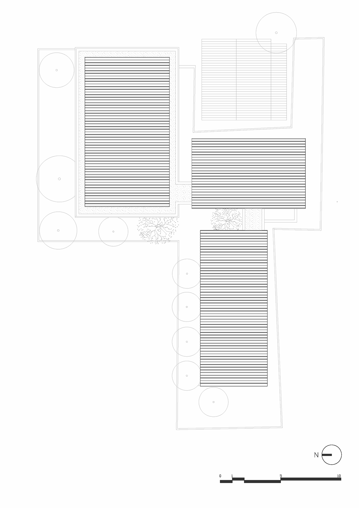 Anonym Studio completes Y House with white louvres in the old neighborhood of Thailand