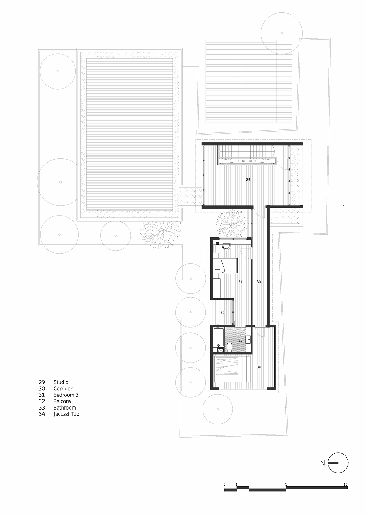 Anonym Studio completes Y House with white louvres in the old neighborhood of Thailand