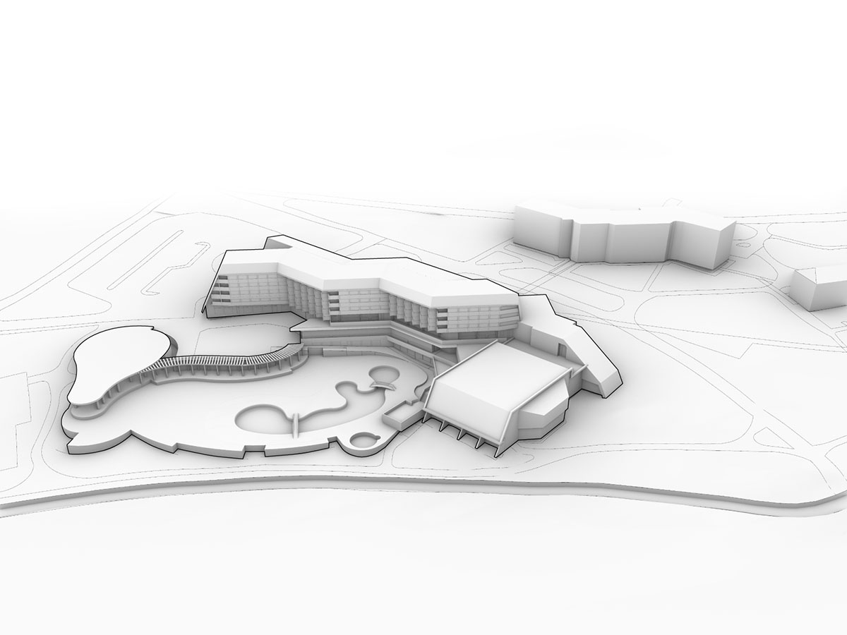 Enota reveals extension for pool and wellness of Hotel Kardial with sinuous terraces in Banja Vrućica