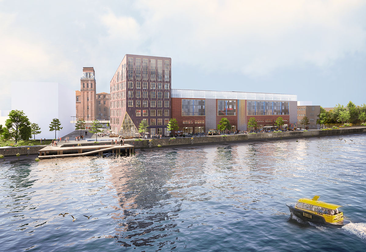 Barcode Architects transforms Berlin's former brewery into a new social hub