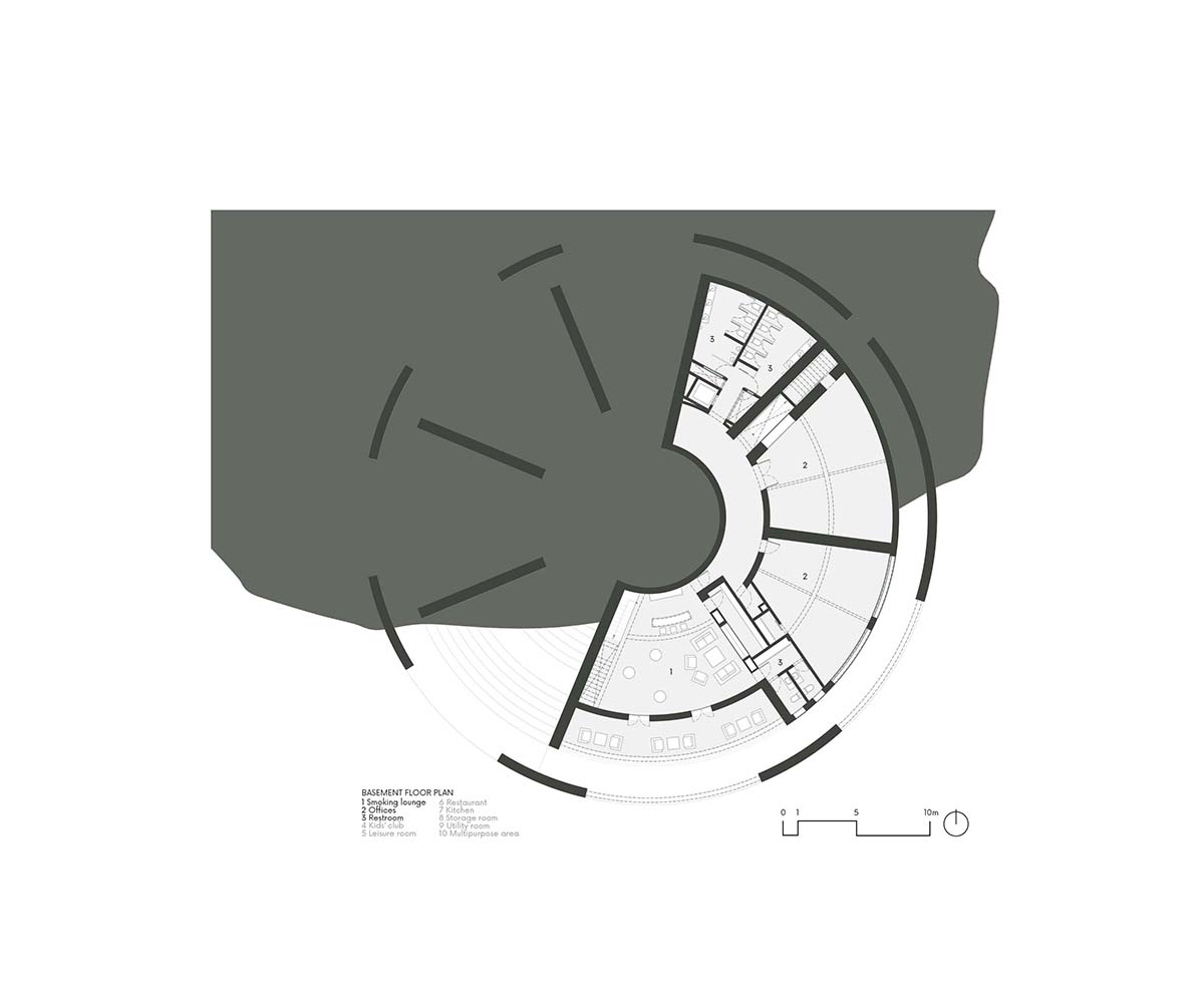 La Pedrera Clubhouse adopts a 360° concept nestled on the outskirts of the city of Atlixco