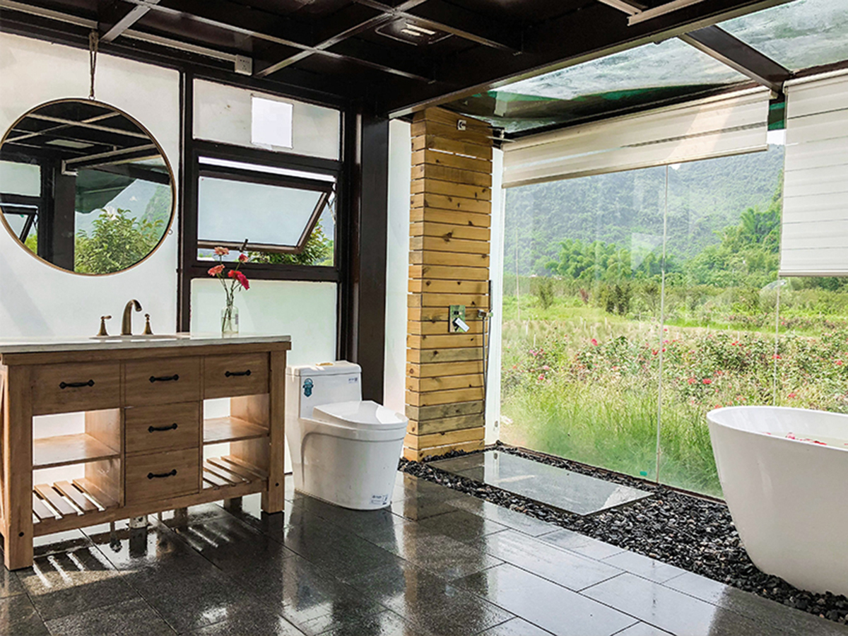 PL Interior Design Studio created bubble vacation homes for travelers who like living in nature