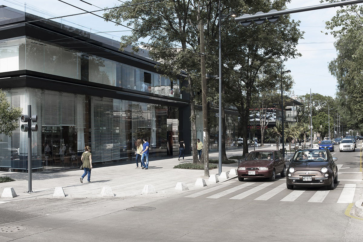 BGP Arquitectura gives a new face to a commercial corridor in Mexico City