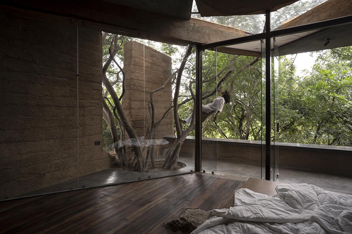 Wallmakers reveals snake house that forms a whirlpool on a steep hillside in India