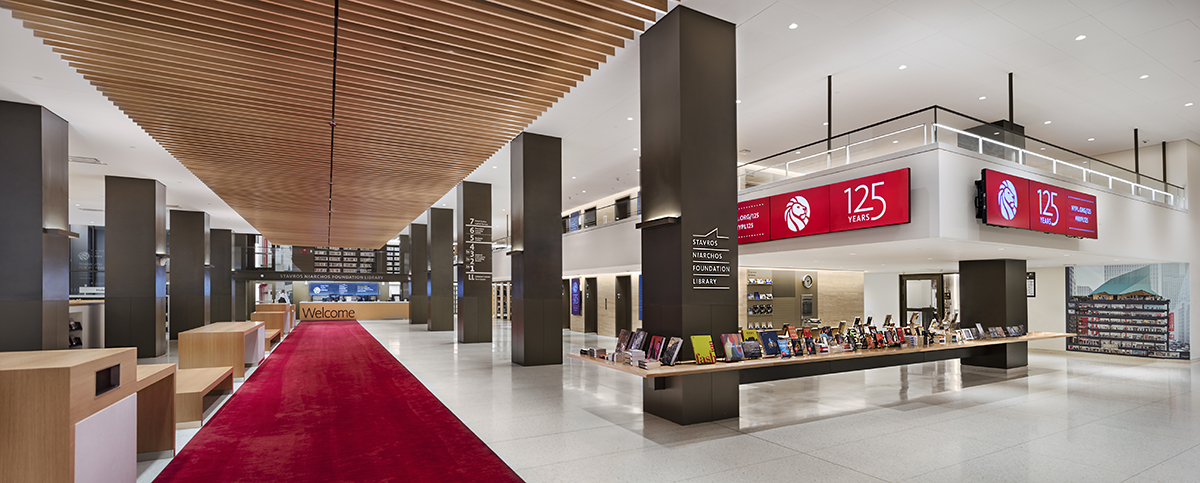 Mecanoo And Beyer Blinder Belle complete Stavros Niarchos Foundation Library in Manhattan