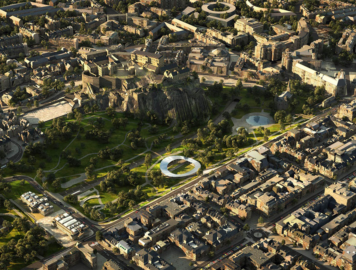 Concept designs unveiled for Ross Pavilion Design In Edinburgh
