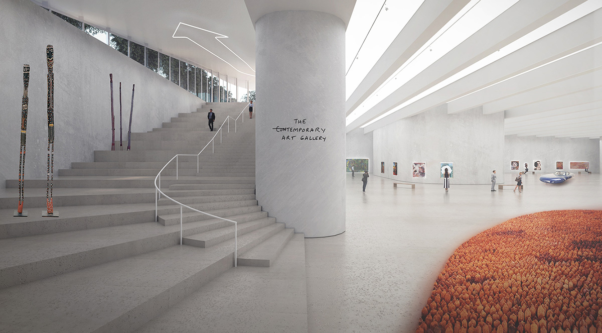 Design proposals unveiled by Six International Teams for Adelaide Contemporary Museum