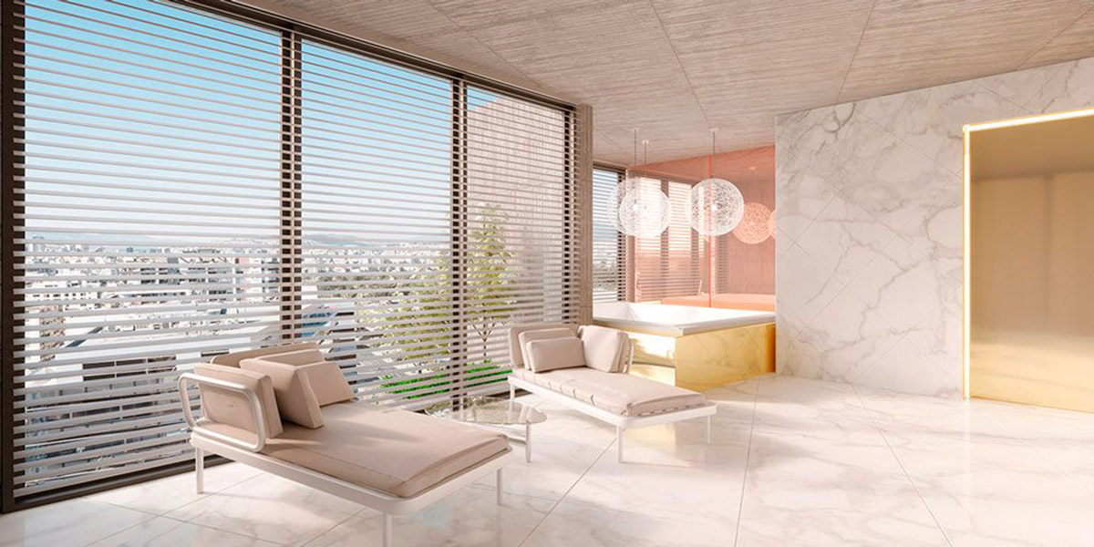 BIG's new residential tower in Ecuador will feature rotated concrete boxes to offer sweeping views