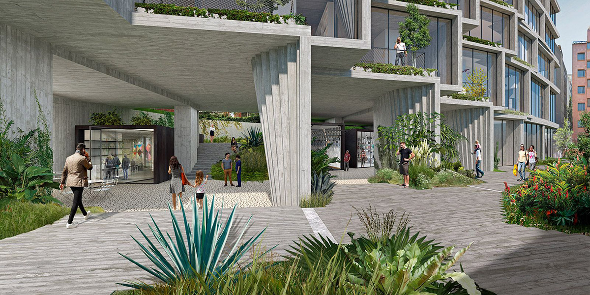 BIG's new residential tower in Ecuador will feature rotated concrete boxes to offer sweeping views