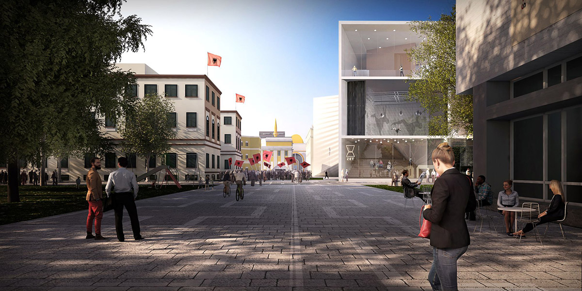 BIG Presents The Project For Albania's National Theater
