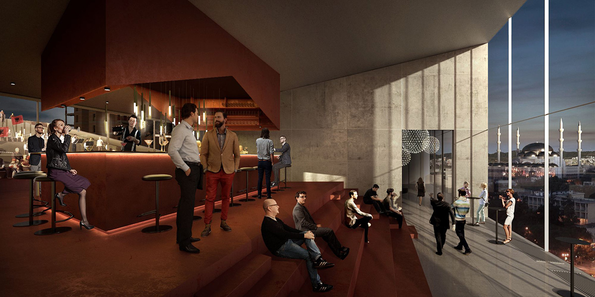 BIG Presents The Project For Albania's National Theater