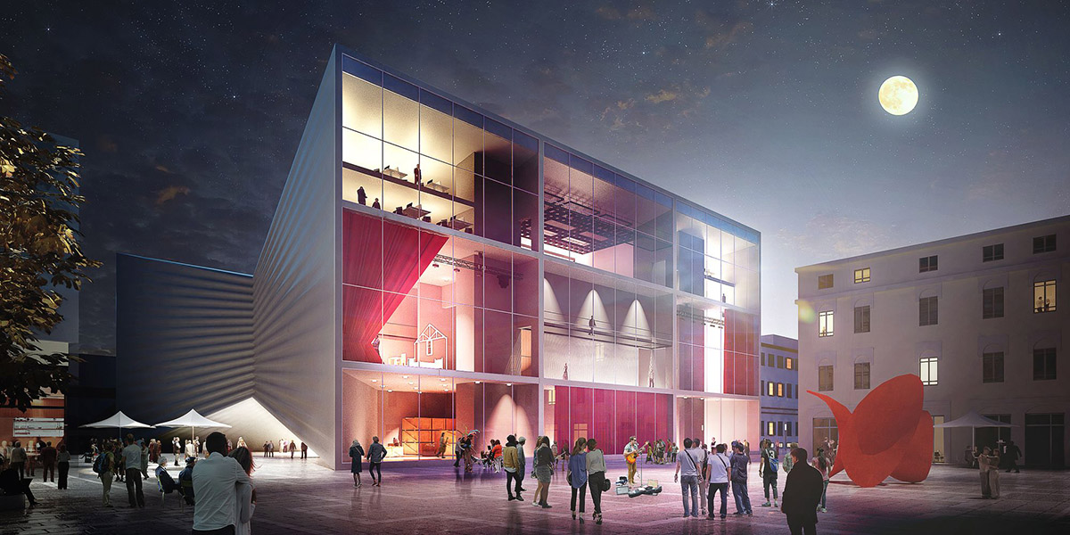 BIG Presents The Project For Albania's National Theater