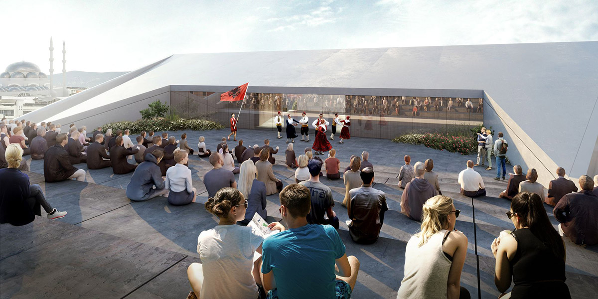 BIG Presents The Project For Albania's National Theater