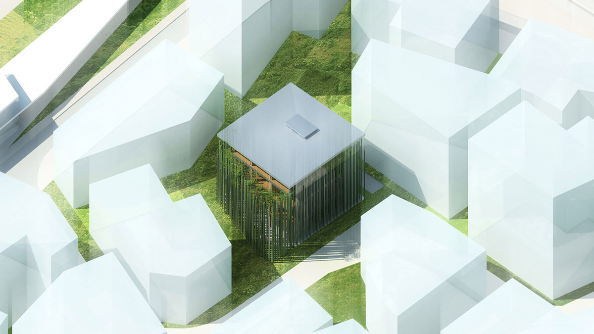 Barberio Colella ARC + Angelo Figliola design Bamboo Office for a new green district in Changzhou
