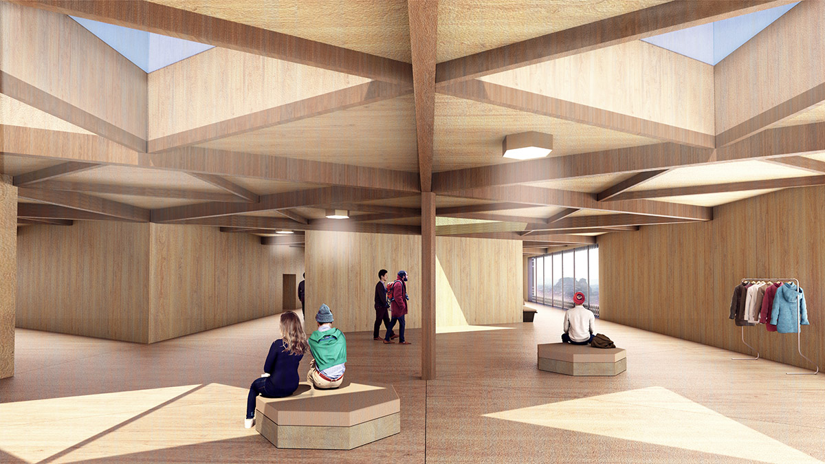 The Iceland Black Lava Fields Visitor Center competition winners announced