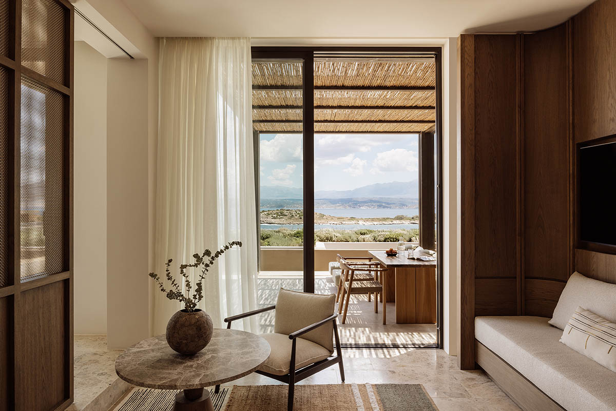 Greek hotel by Block722 combines Mediterranean simplicity with luxurious, nature-inspired design