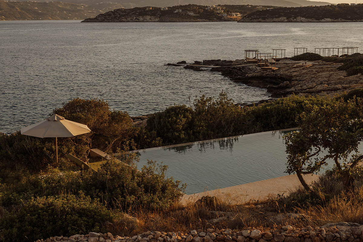 Greek hotel by Block722 combines Mediterranean simplicity with luxurious, nature-inspired design