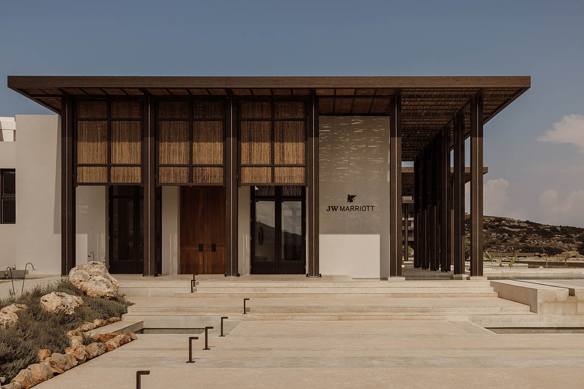 Greek hotel by Block722 combines Mediterranean simplicity with luxurious, nature-inspired design